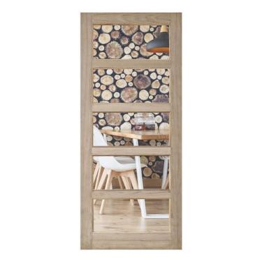 Imagem de Adesivo Decorativo de Porta - Porta de Madeira - 2298cnpt - Allodi