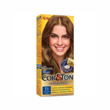 Imagem de Tintura Cor & Ton 7.1 Louro Cinza Médio - Cor&Ton