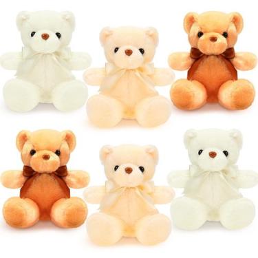 Imagem de Brinquedos de pelúcia para animais de pelúcia Hydren Bear 30 cm, 6 uni
