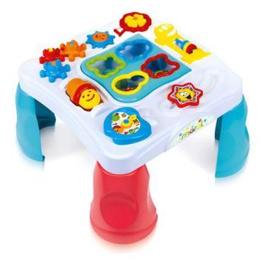 Imagem de Mesa Infantil Educativa Maral 8 Funções Com Som Branca