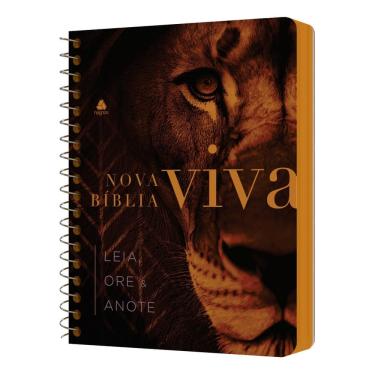 Imagem de Nova Bíblia Viva - Leia, Ore eAnote - Leão Força e Poder