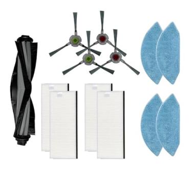 Imagem de Compatible With Ecovacs Deebot U2 DGN22 / U2 Pro Robot Vacuum Cleaner Hepa Filter Mop Cloth Main Side Brush Accessories Replacement Parts(Set 12)