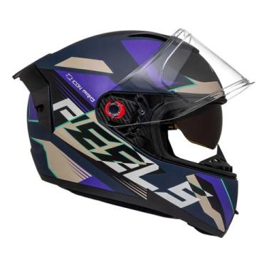 Imagem de Capacete Óculos Interno Solar Peels Icon Pro Fosco Fusion, 62