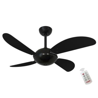 Imagem de Ventilador Preto Air Off Preto 220V E Controle Remoto