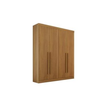 Imagem de Guarda-Roupa Da Vinci Plus 4 Portas 3 Gavetas sem pés - D' Doro, Cinam