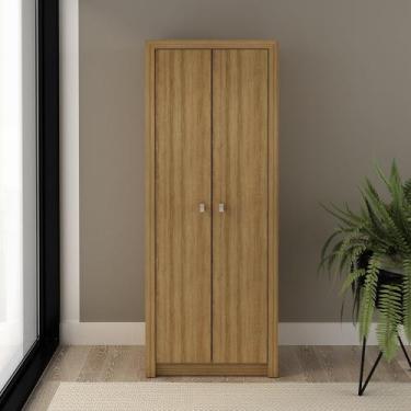 Imagem de Armário para Escritório 171,5x60cm com 2 Portas e 5 Prateleiras - Tecn