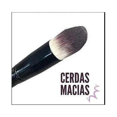 Imagem de Pincel Profissional Kabuki Chanfrado Bonliy Lee - Preto