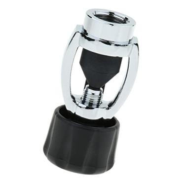 Imagem de barenx Cilindro de mergulho DIN para conversor de garfo 1. Primeiro adaptador regulador