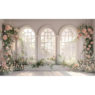 Imagem de FUNDO FOTOGRÁFICO TECIDO SUBLIMADO NOIVADOS CASAMENTOS FLORAL CENARIO (4,00m (L) x 3,00m (A),FR126)