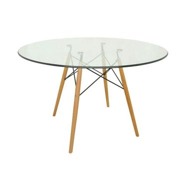 Imagem de Mesa Eames Eiffel Redonda 90cm - Vidro