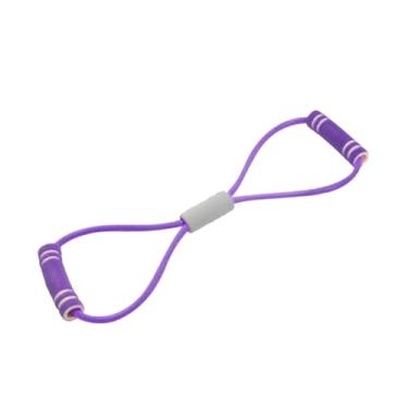 Imagem de menolana Faixa Elástica de Resistência em Formato de 8 para Exercícios, Unissex, com Alças Antiderrapantes, Corda Elástica para Alongamento e Treinamento de, Violento