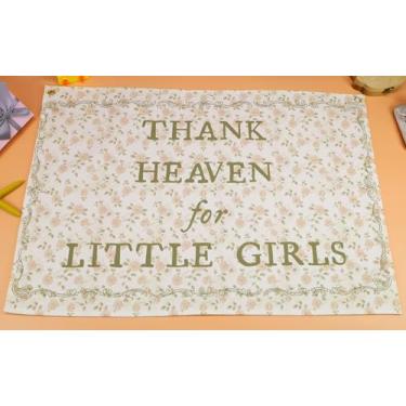 Imagem de Faixa de berçário decoração de parede - bandeira de pendurar boho, bandeiras de pôster - para quarto de bebê menina casa sala de jogos sala de aula - presente de bebê chá de aniversário Natal - Thank