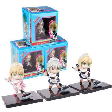 Imagem de Coleção de bonecos Destiny Night Sabre Maid Costume x3