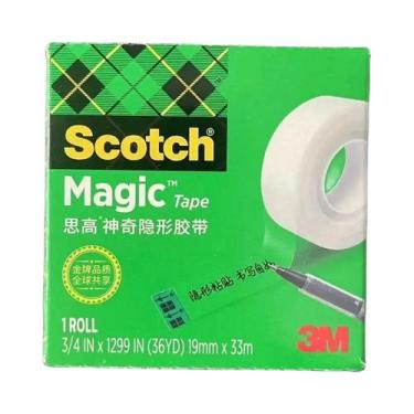 Imagem de Fita Adesiva Invisível 3M Scotch 810 3/4in 19mm X 33m Materiais De Esc