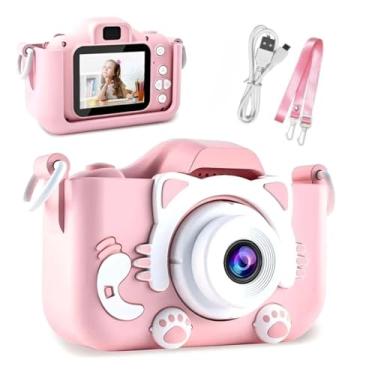 Imagem de MiniCam™ Câmera Fotografica Digital Infantil| Fotos, Vídeos e Jogos HD - Camera Digital Antichoque, Recarregável facil de usar - Brinquedos infantil