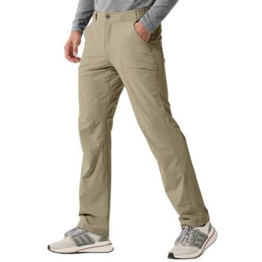 Imagem de Calças de caminhada FREE SOLDIER masculinas impermeáveis de nylon de s