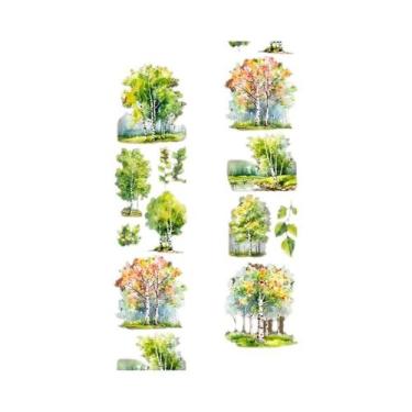 Imagem de Fita Decorativa Tree Mori 6 Estilos 1 Rolo Caixa DIY Para Scrapbook, M