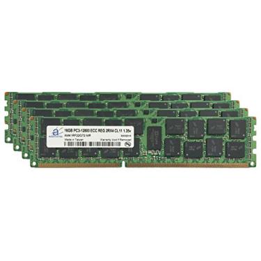 Imagem de Adamanta Atualização de memória de servidor de 64 GB (4 x 16 GB) para HP Proliant SL230s G8 DDR3 1600Mhz PC3-12800 ECC registrado 2Rx4 CL11 1,35v
