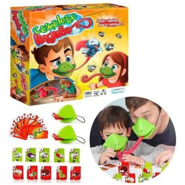 Imagem de Brinquedo Infantil Jogo Camaleão Linguão Multikids Original