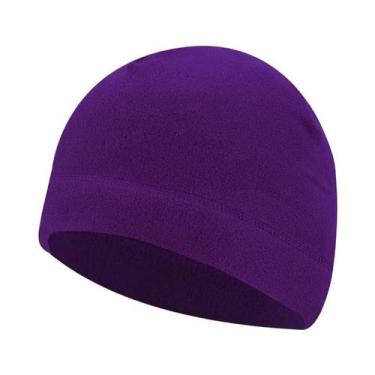 Imagem de Gorro Térmico Unissex De Inverno Em Fleece, Quente E À Prova De Vento 
