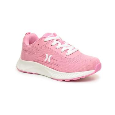 Imagem de Hurley Tênis infantil leve com cadarço – tênis de corrida e brincadeiras para meninos e meninas com malha respirável, palmilha acolchoada e tração durável – Tênis esportivo diário para escola