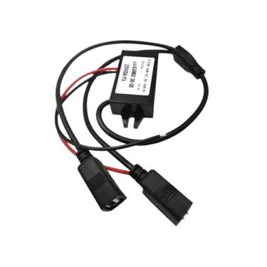 Imagem de DC 8-90V 12V/24V para DC 5V 3A 15W Módulo Conversor Buck Saída USB C Fonte de Alimentação Adaptador de Carregador Rápido (para Porta Dupla USB 5V)