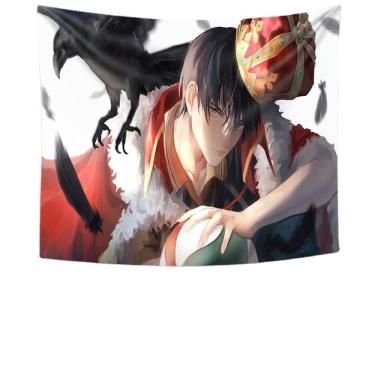 Imagem de Tapeçaria Haikyuus Anime Manga Design 100x150cm Poliéster