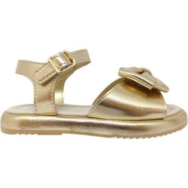 Imagem de Sandália Infantil Menina Casual Social Dia a Dia Passeio Escola Anatômica com Laço Pampilli 742.036-Feminino