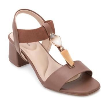 Imagem de SANDÁLIA MODARE SALTO BLOCO COM PEDRARIA