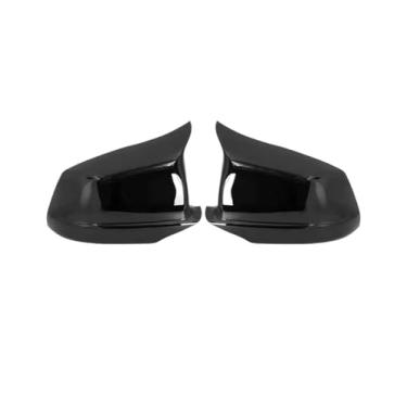 Imagem de Capas de asa para espelho lateral do carro, capa de espelho retrovisor, capa de espelho lateral, peças de carro para BMW Série 5 F10 F11 F18 2010-2013 Capa traseira externa (carbono)