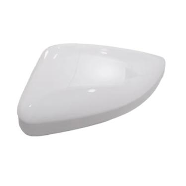 Imagem de Capas de asa para espelho retrovisor Vw para Polo Mk5 6R 6C tampas de asa lateral esquerda direita acessórios de carro capa traseira externa (preto brilhante 1 par)