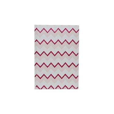 Imagem de Bee Unique Coleção Bloom - Chevron - Caderno Com Capa Dura, A5, Rosa