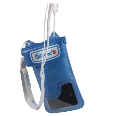 Imagem de Capa Bolsa Para Smartphone A Prova D`Água Impermeável Azul