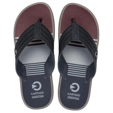 Imagem de Chinelo Cartago Montreal 11729 Sandália Casual Dedo Leve-Masculino