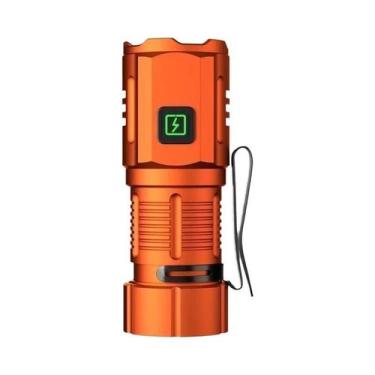 Imagem de Lanterna Mini LED Recarregável USB 6500K Portátil Com Ímã Para Caminha