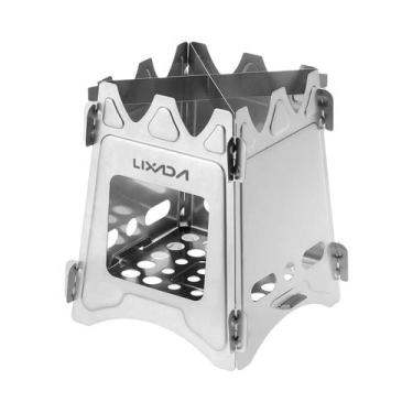 Imagem de Fogão a Lenha Compacto De Titânio Para Camping Ao Ar Livre, Cozinha E 