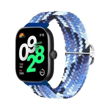 Imagem de Pulseira De Nylon Respirável Para Xiaomi Redmi Watch 4 5 Mi Band 8 pro