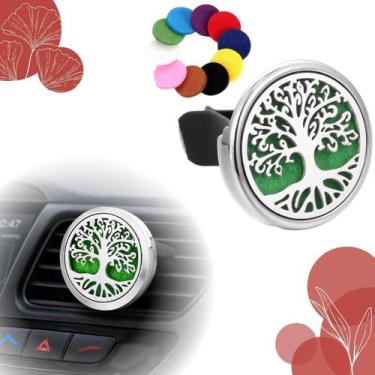 Imagem de Clipe Difusor De Aromas Para Carro Decorativo Oleo Essencial - Palaziu