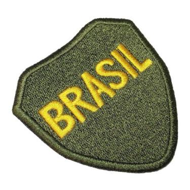 Imagem de EML118T Distintivo FEB 2ª Guerra Patch Bordado Termo Adesivo - BR44