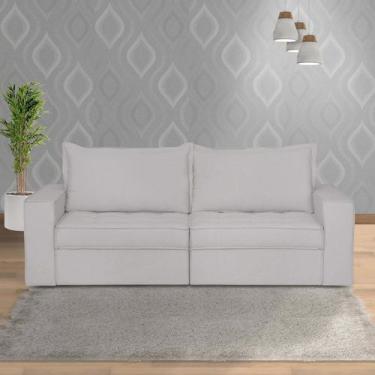 Imagem de Sofá Retrátil 3 Lugares 200cm Chanel - Kazza
