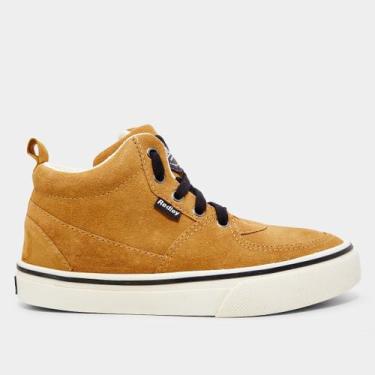 Imagem de Tênis Redley Studio Cano Alto Masculino, Marrom claro, 38