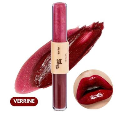 Imagem de Batom Duo Lips Matte e Gloss Choco Fun Fenzza 2 em 1 -, Verrine
