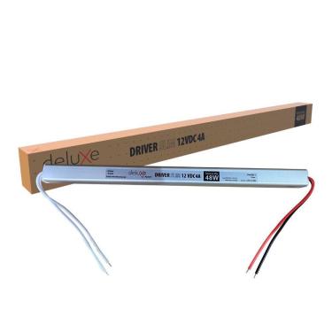 Imagem de Driver Slim Avant Deluxe Max Para Fita LED - 12V, 4,0A, 48W, Bivolt