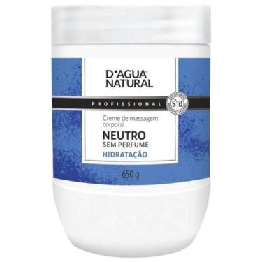 Imagem de Creme De Massagem Profissional Neutro 650g Dagua Natural - HIDRAMAIS