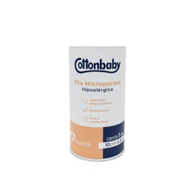 Imagem de Fita Microporosa Cottonbaby Health 10cm x 3m