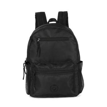 Imagem de Mochila de Costas Média Juvenil Náilon para Notebook Up4you, Único, Pr
