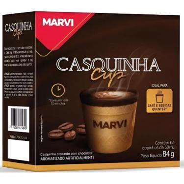 Imagem de Casquinha Cobertura Chocolate Marvi Cup Cx. 84g 24 Unidades