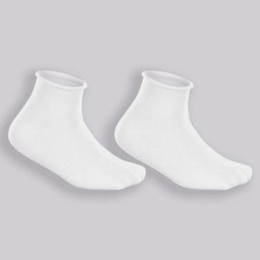 Imagem de Meia Lupo Cano Médio Sem Punho Baby 2051-088 C/2, Branco, Branco, 16-2
