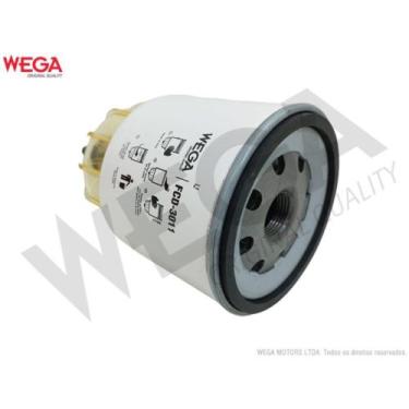 Imagem de Filtro separador água Agrale 7500 1994 a 2005 Wega FCD-3011