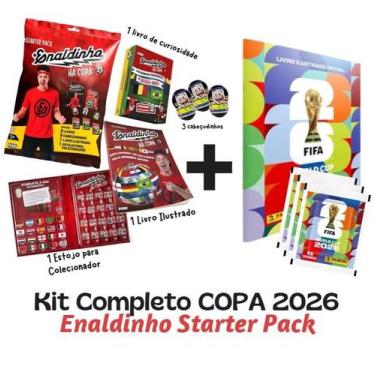 Imagem de Kit Completo COPA 2026 + Enaldinho Starter Pack - A PAGINA DISTRIBUIDO